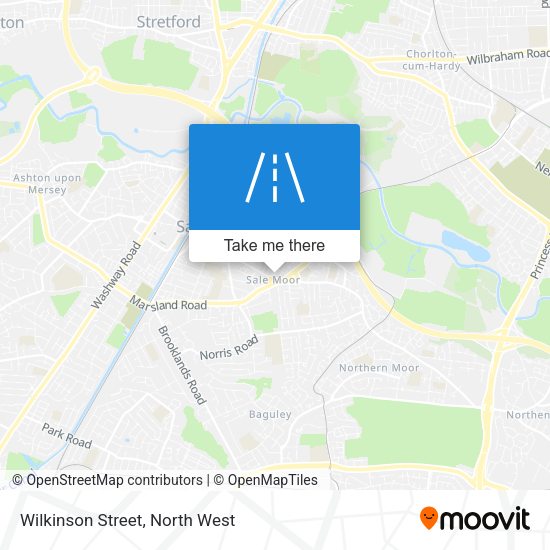 Wilkinson Street map