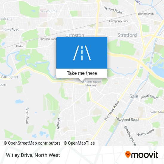 Witley Drive map