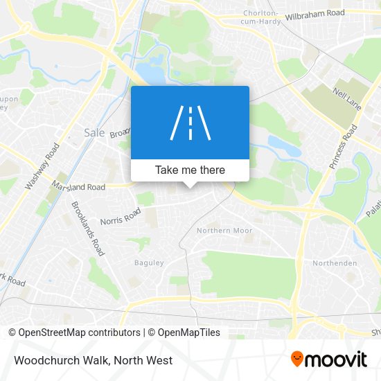 Woodchurch Walk map