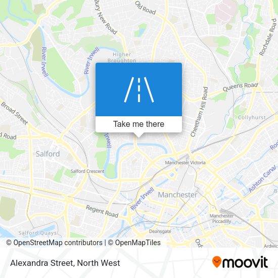 Alexandra Street map