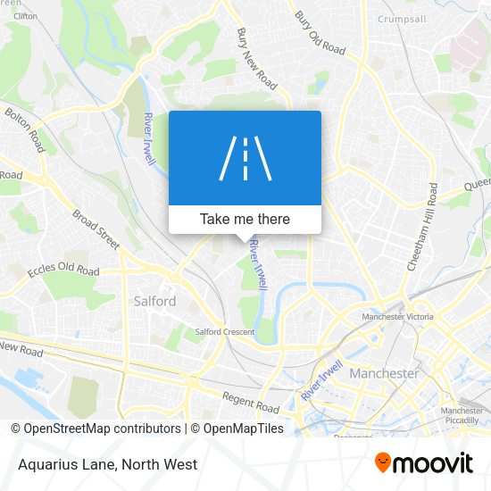 Aquarius Lane map