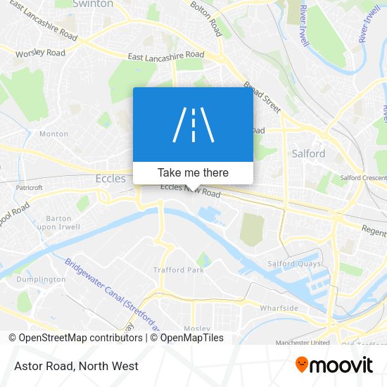 Astor Road map