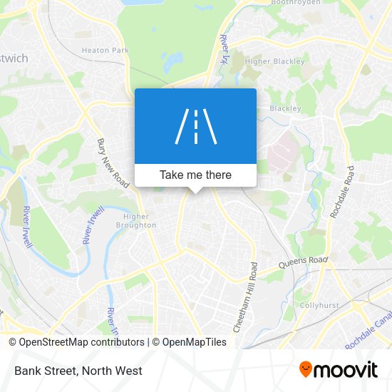 Bank Street map