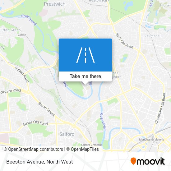 Beeston Avenue map