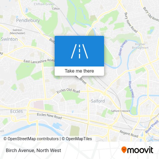 Birch Avenue map