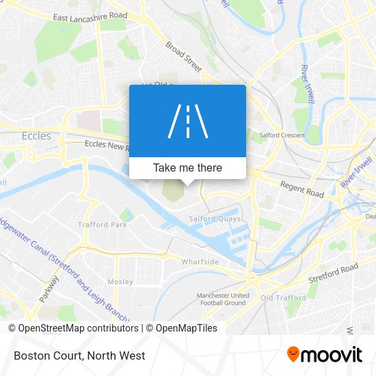 Boston Court map