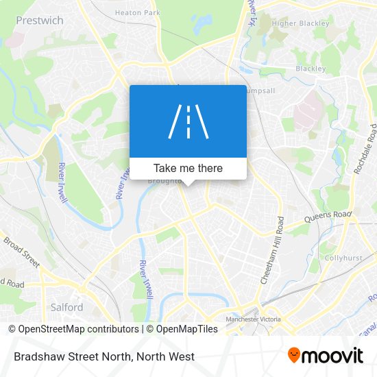 Bradshaw Street North map