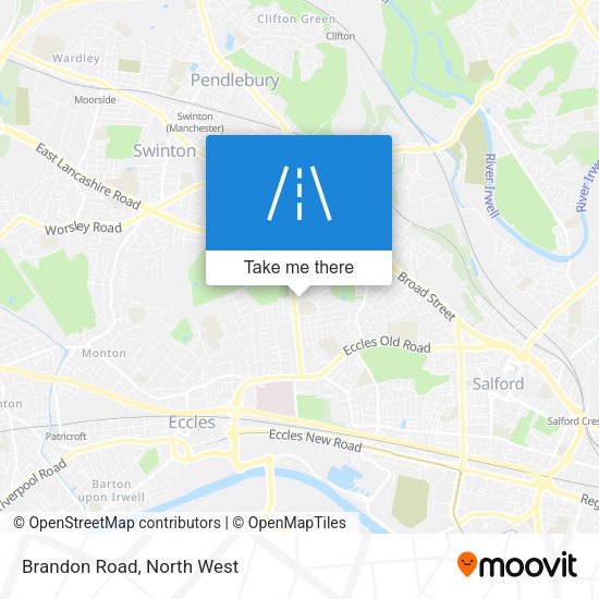 Brandon Road map
