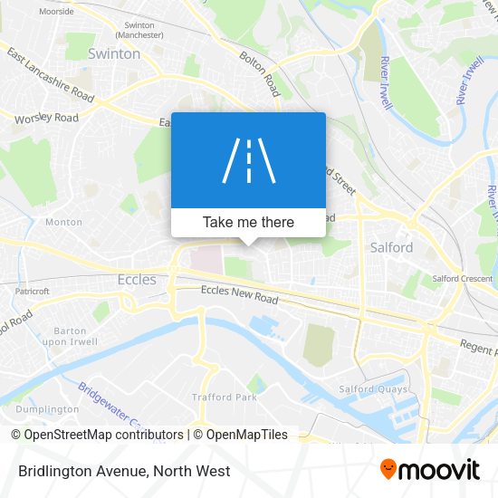 Bridlington Avenue map
