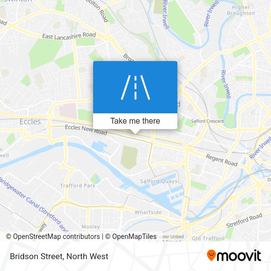 Bridson Street map