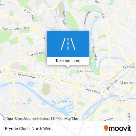 Brydon Close map