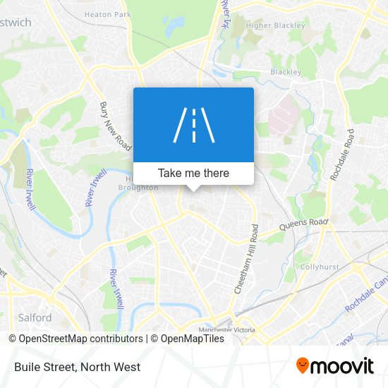 Buile Street map