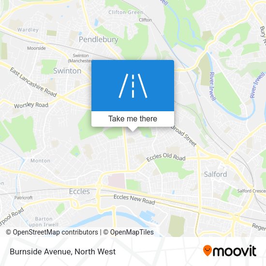Burnside Avenue map