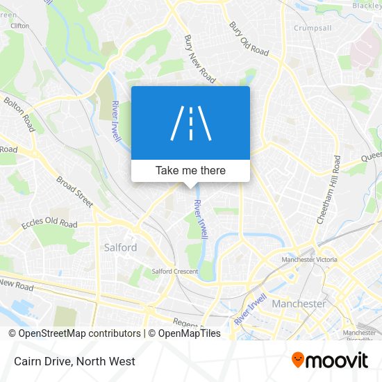 Cairn Drive map