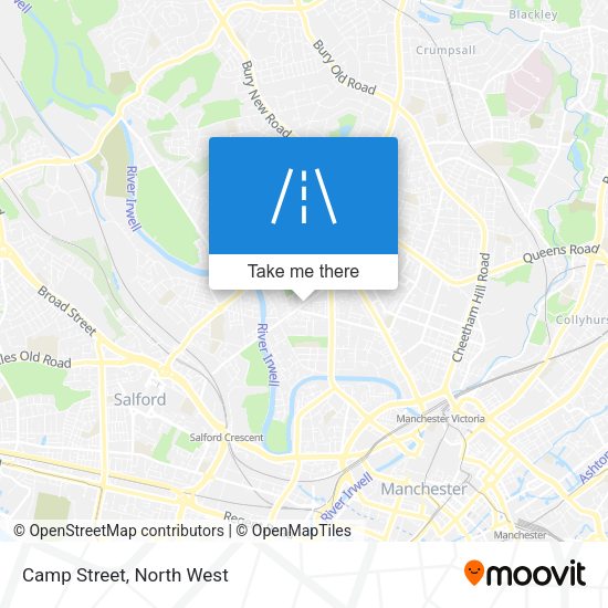 Camp Street map