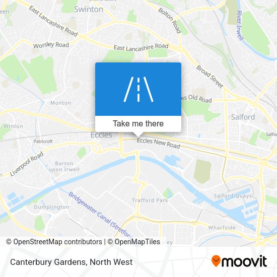 Canterbury Gardens map