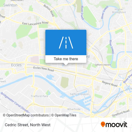 Cedric Street map