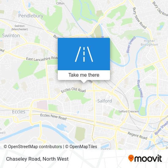 Chaseley Road map