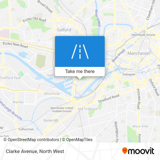 Clarke Avenue map