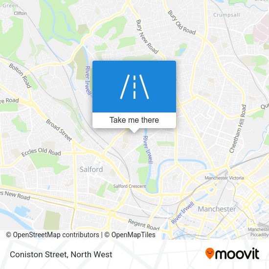 Coniston Street map