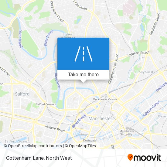 Cottenham Lane map