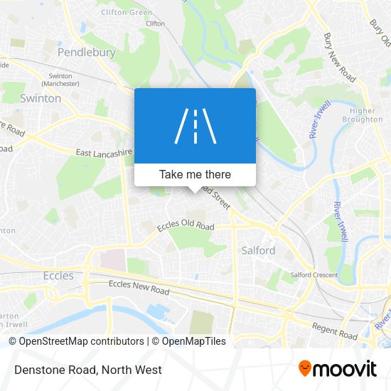 Denstone Road map