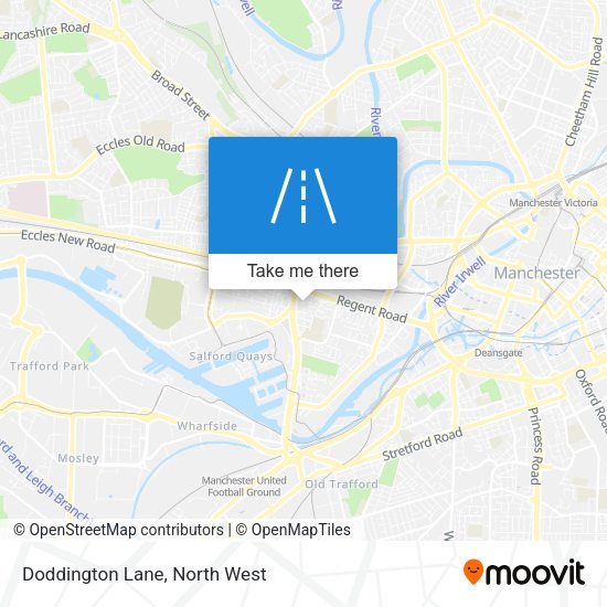 Doddington Lane map
