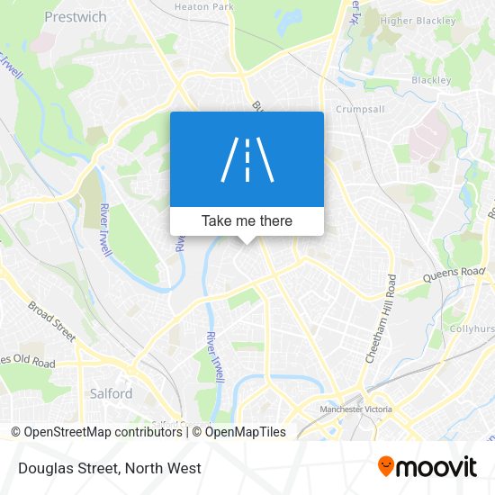 Douglas Street map