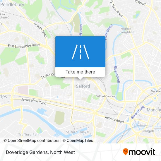 Doveridge Gardens map