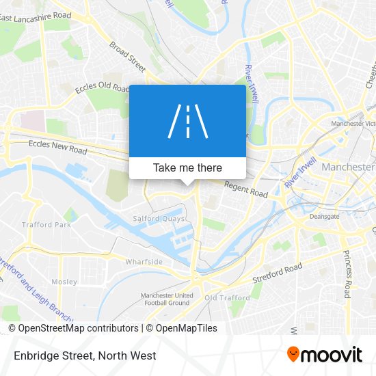 Enbridge Street map