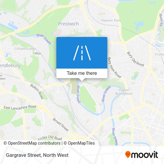 Gargrave Street map