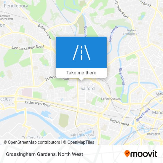 Grassingham Gardens map