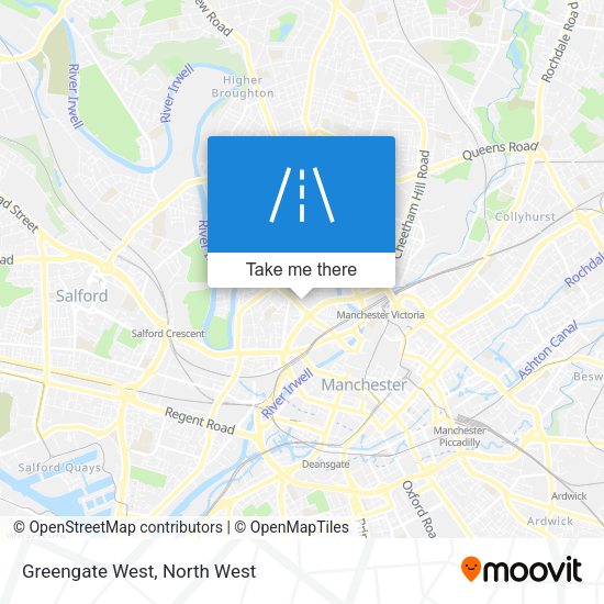 Greengate West map