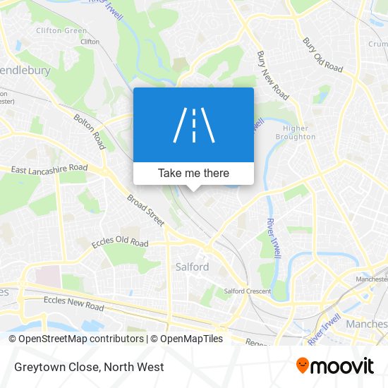 Greytown Close map