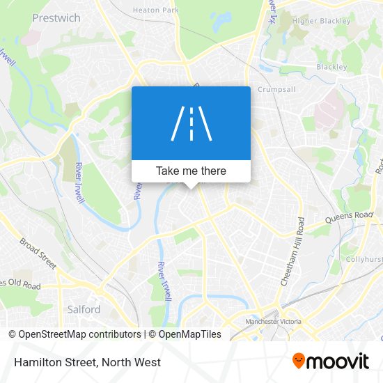 Hamilton Street map