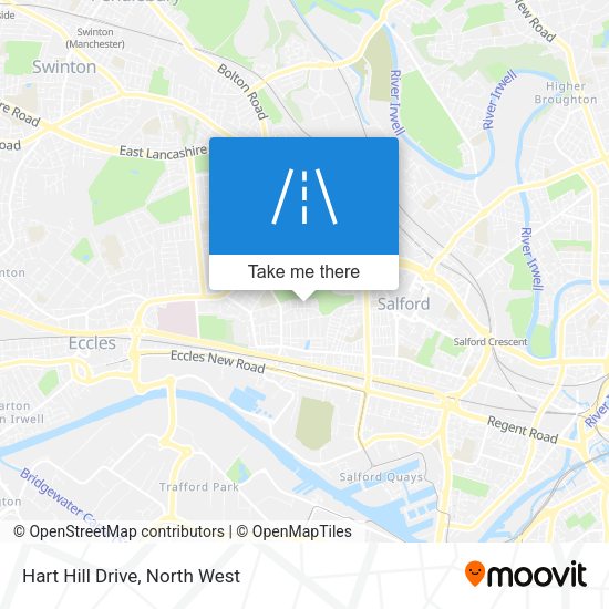 Hart Hill Drive map