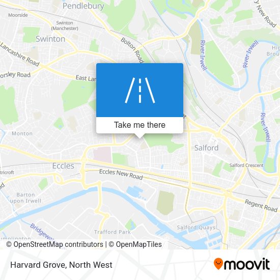 Harvard Grove map