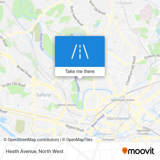 Heath Avenue map