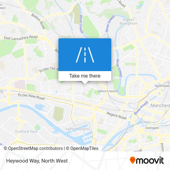 Heywood Way map