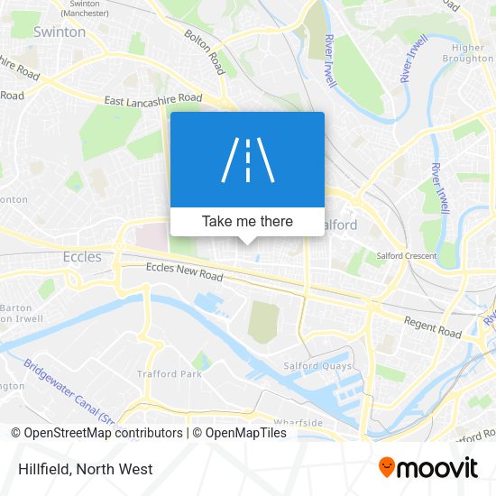 Hillfield map