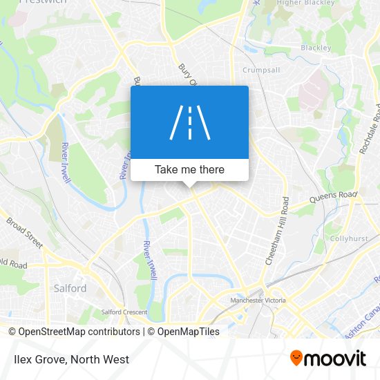 Ilex Grove map