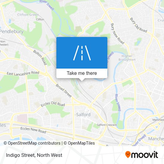 Indigo Street map