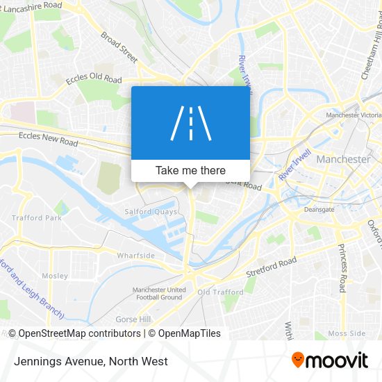 Jennings Avenue map