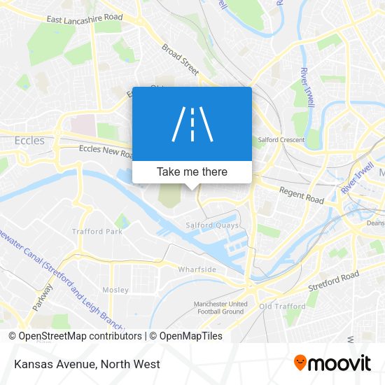 Kansas Avenue map