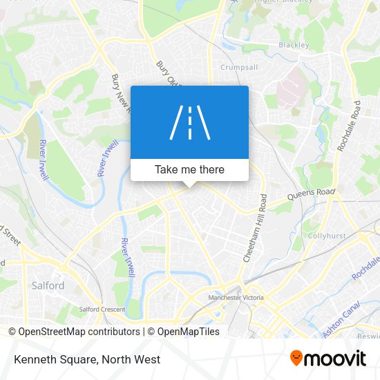 Kenneth Square map