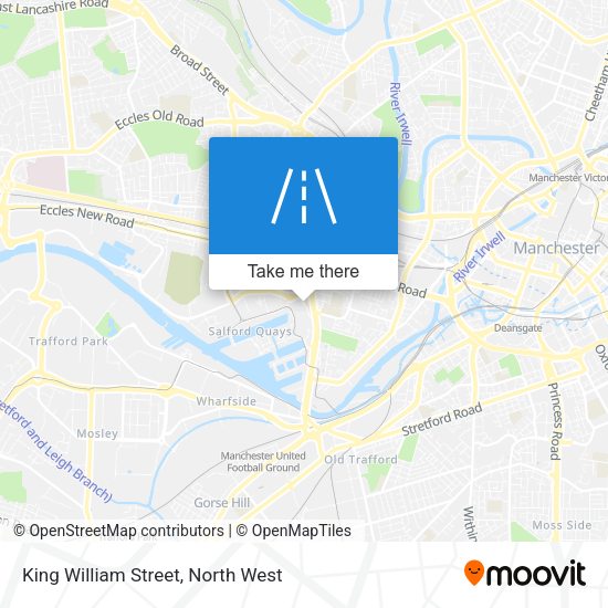 King William Street map
