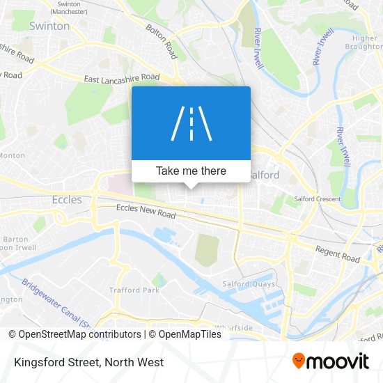 Kingsford Street map