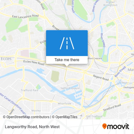 How to get to Langworthy Road, Salford by bus, light rail or train?