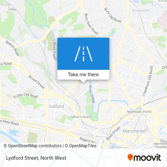 Lydford Street map