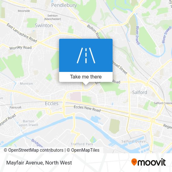 Mayfair Avenue map
